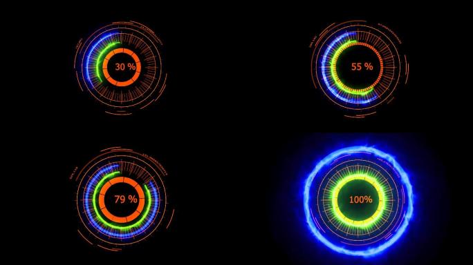 数字电能表能量红蓝强左右加载技术效果