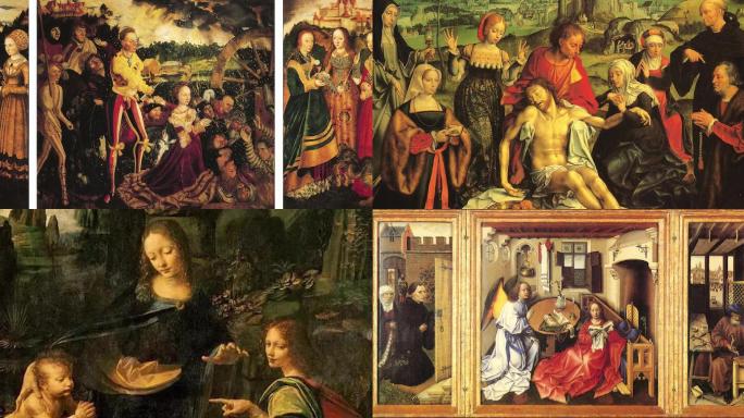 欧洲文艺复兴时期,西方油画