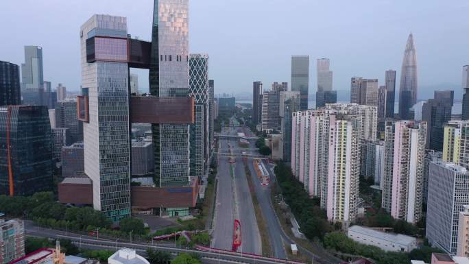 滨海大道空景航拍