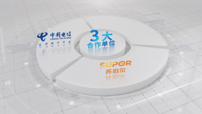 【3】科技照片墙logo旋转展示三ae