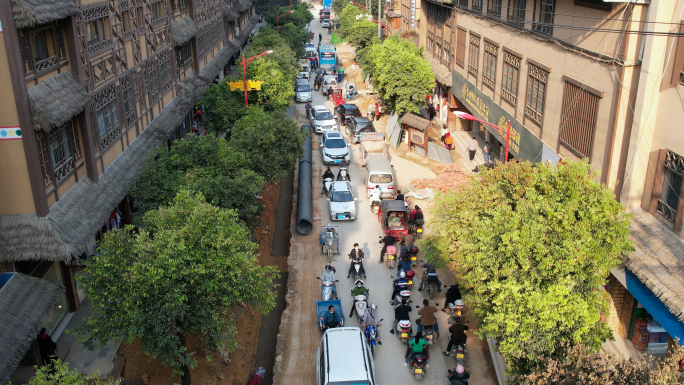 街道施工修路