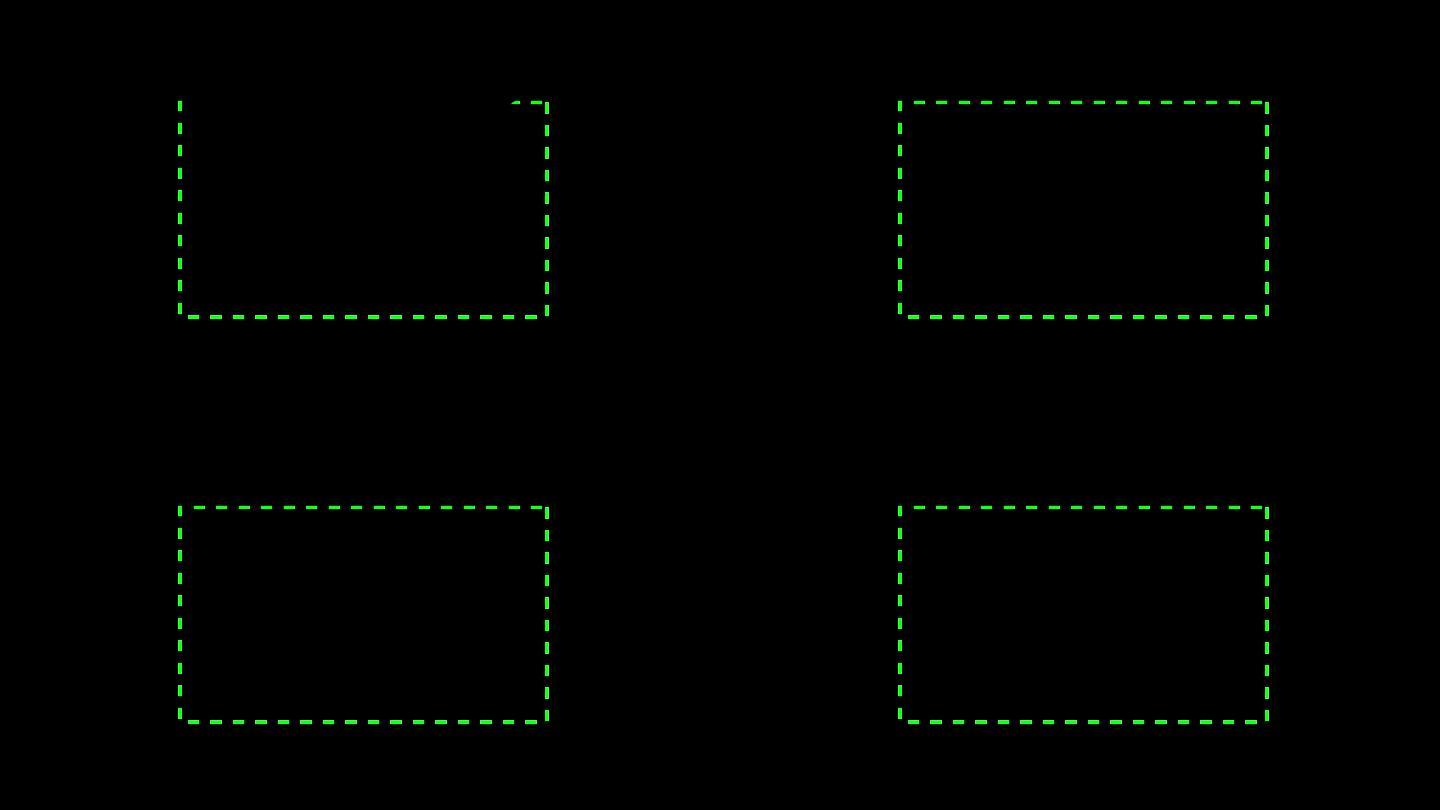 方框张条方形批注圈重点-带通道1