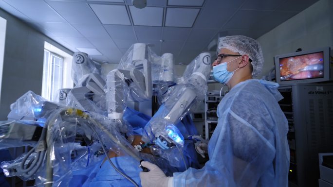 手术室高科技胸腔镜微创