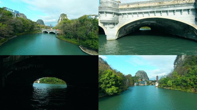 桂林 榕湖 两江四湖 木龙湖 名城 风景