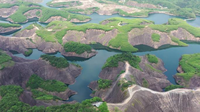 【4K正版素材】航拍湖南郴州高椅岭风景区