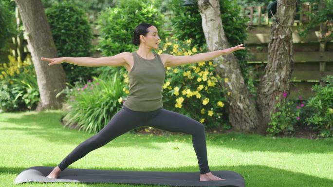 瑜伽练习健身美体修身养息伸张运动