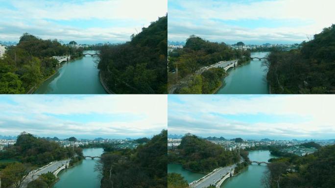 桂林 榕湖 两江四湖 山水 名城 风景