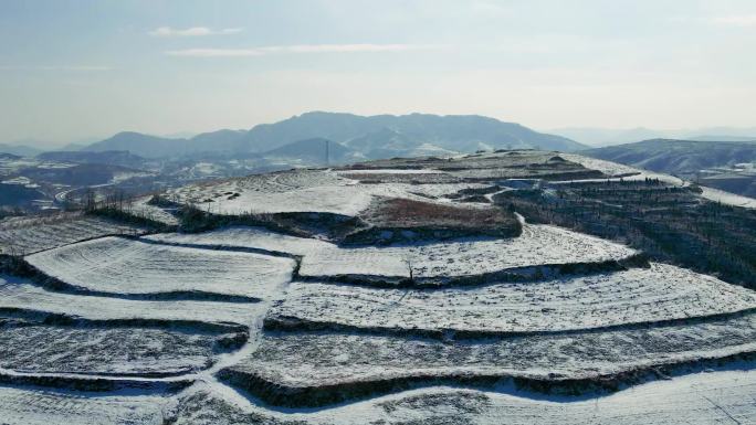 雪景航拍