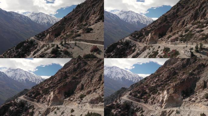 尼泊尔的山地自行车运动