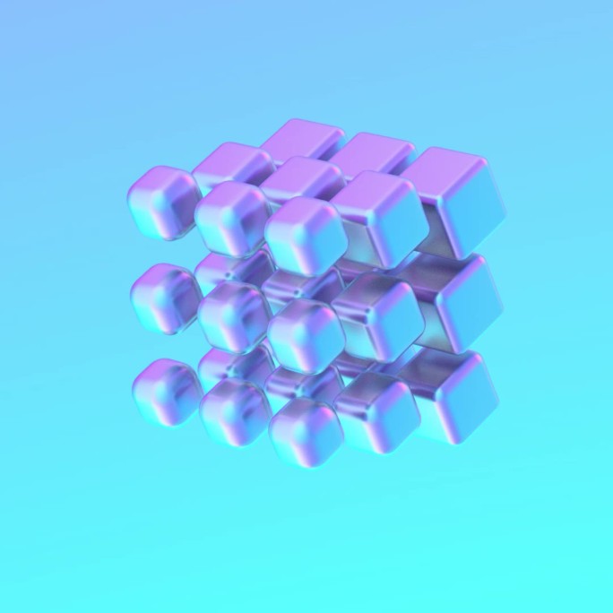 立方体循环动画