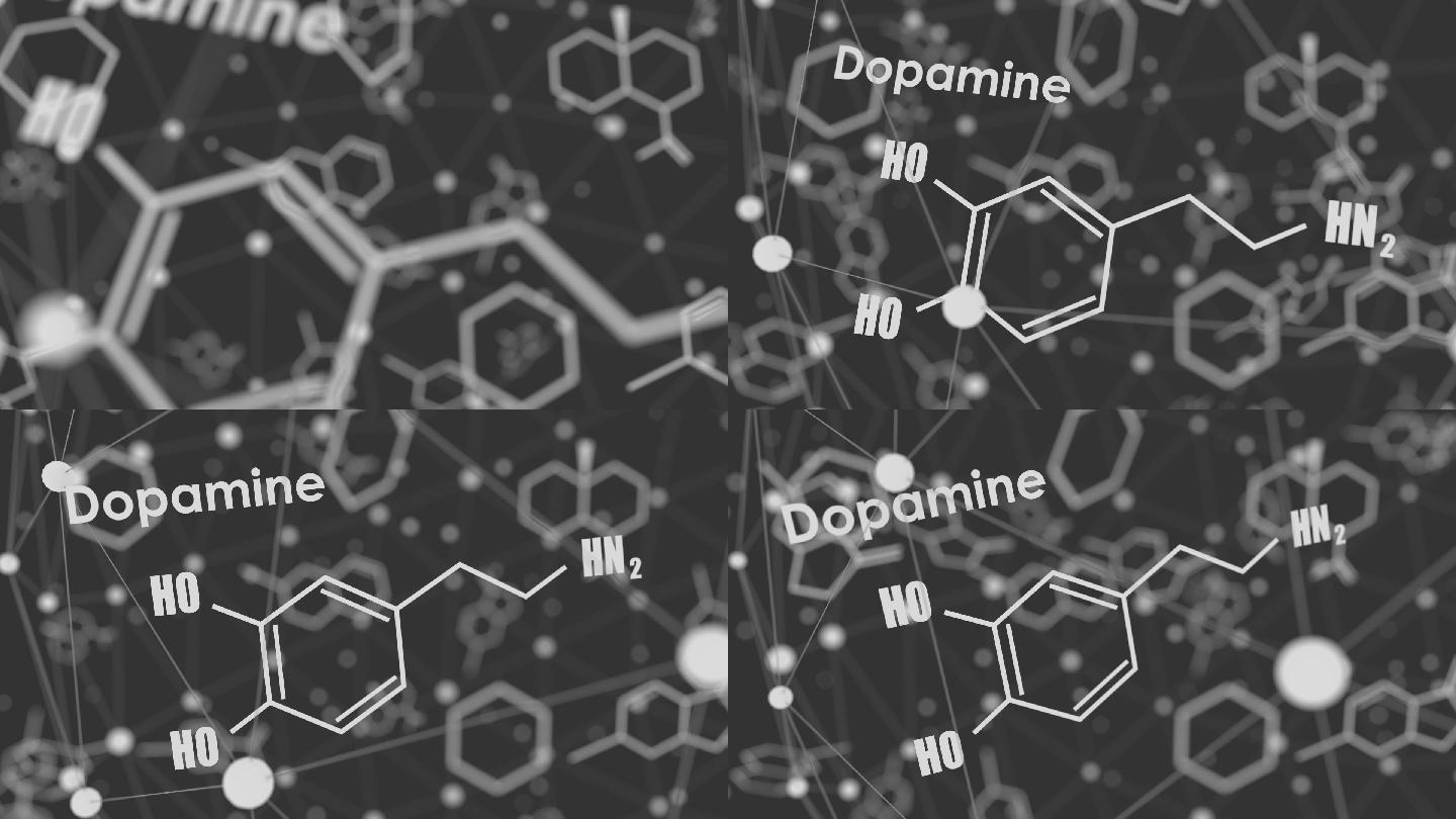 化学分子视频素材