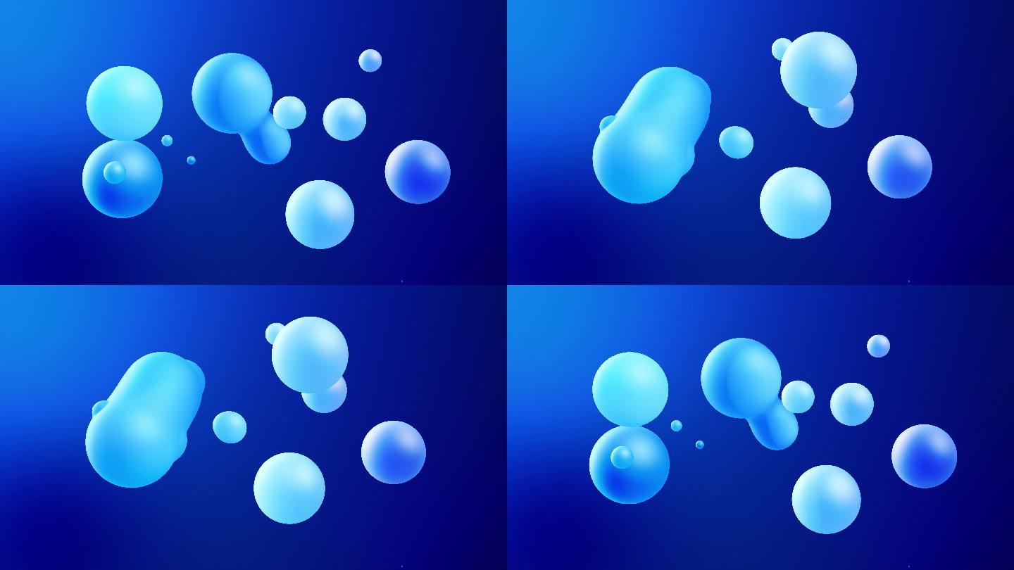 气泡的平滑动画