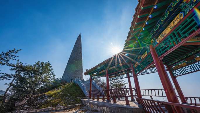 山西晋中介休市天峻山云峰寺固定光斑4K