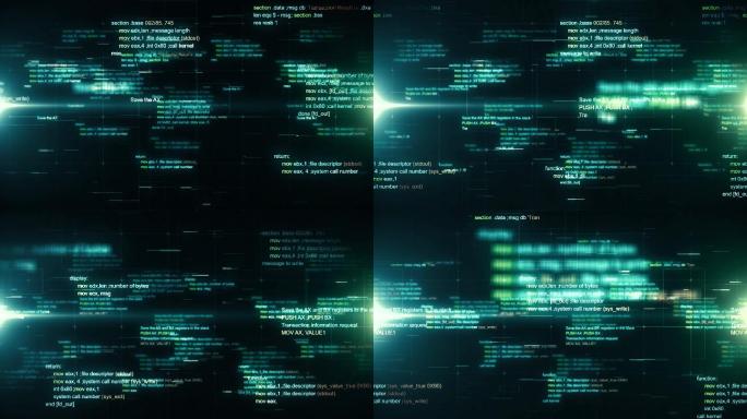 抽象数字代码智慧城市信息互联网络5G