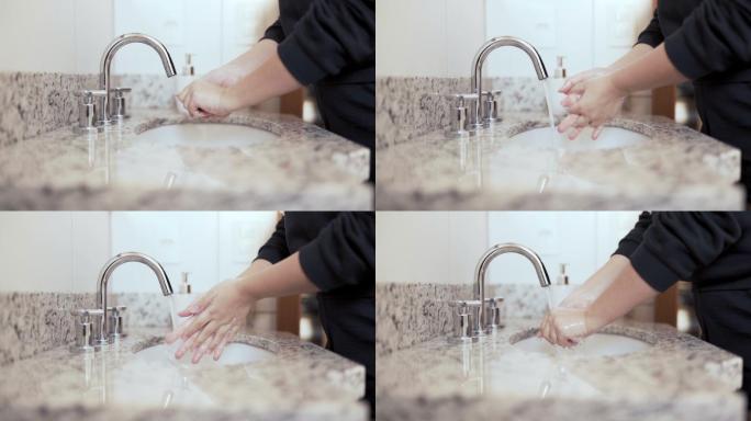 女性洗手洗手液个人卫生细菌传染病菌