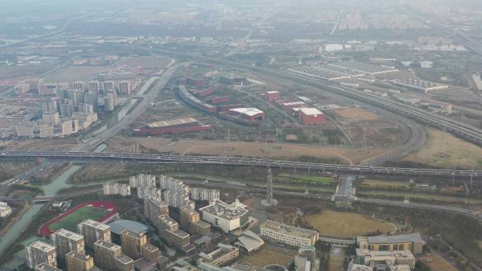 4K原素材-上海中环路、华夏中路