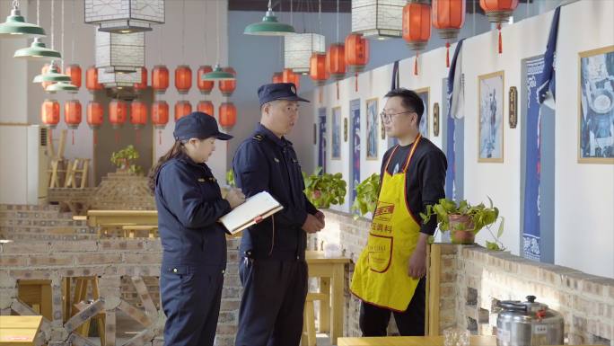 饭店检查文明检查