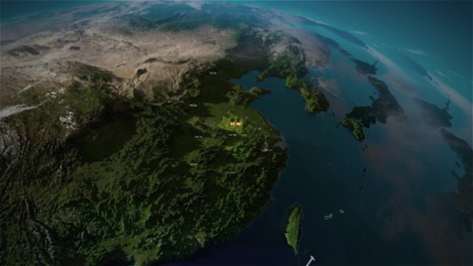 蚌埠地形图