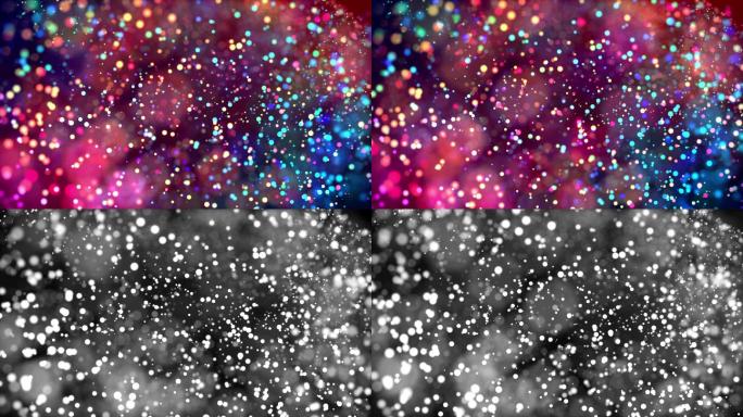 五颜六色的颗粒背景