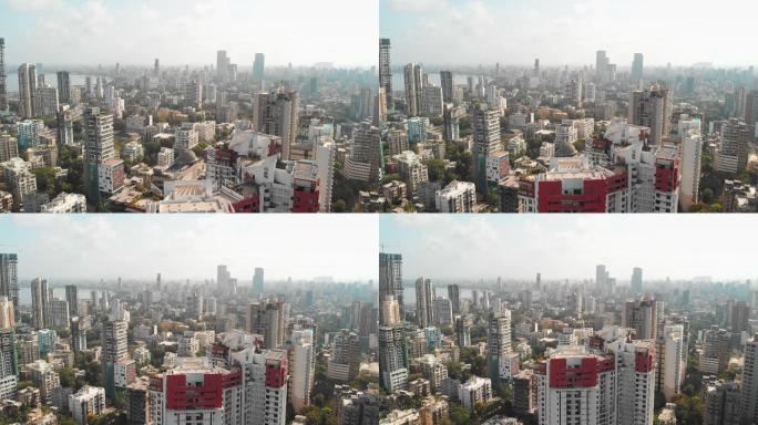 城市鸟瞰图人类社会国外城市房产楼市