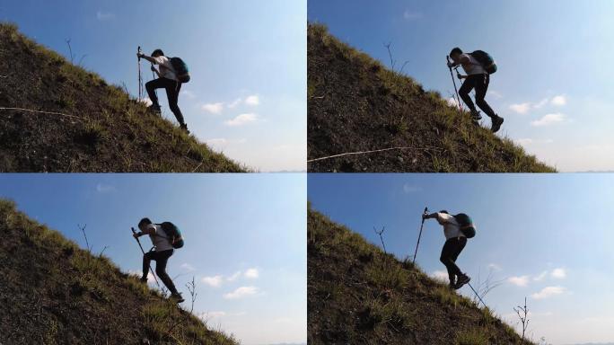 登山 徒步 攀登