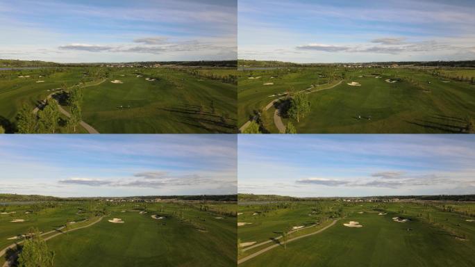 高尔夫球场视频素材大美风光