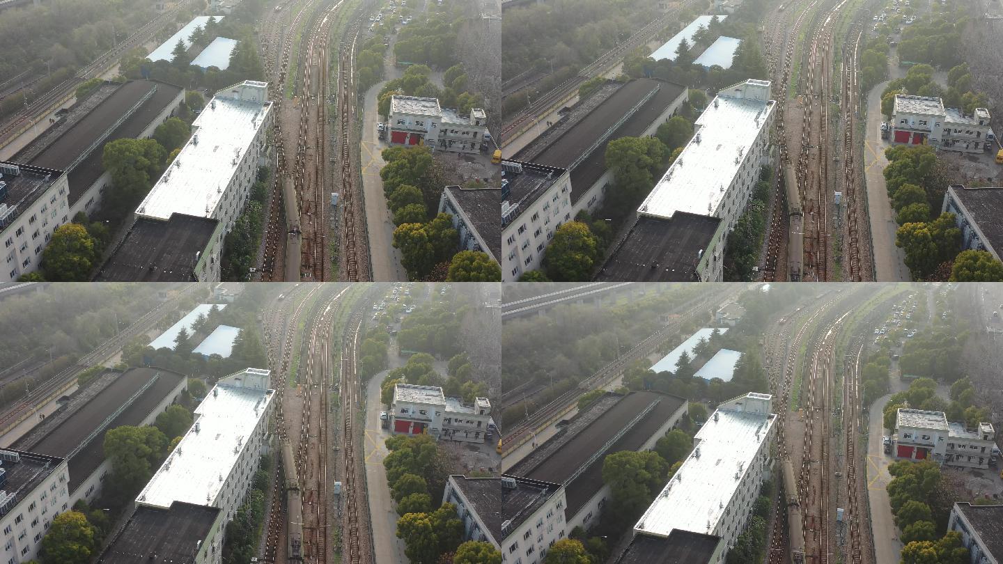 4K原素材-上海地铁龙阳路基地