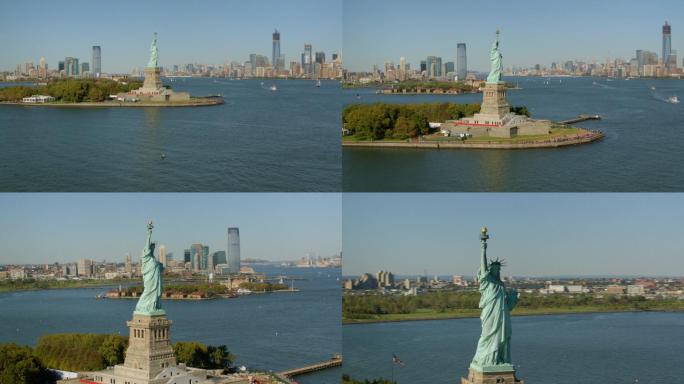 自由女神像与纽约市