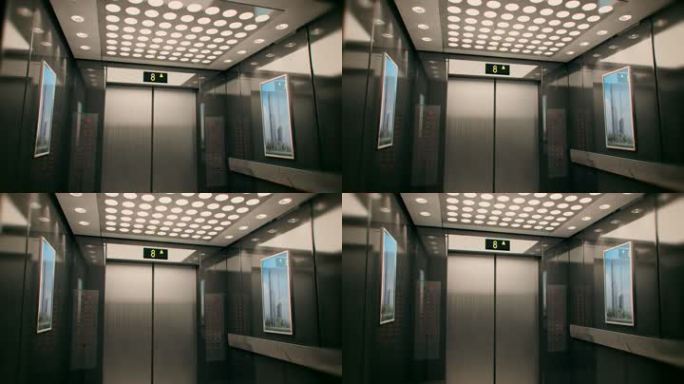 电梯间三维动画