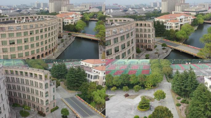 4K原素材-2022年上海疫情空旷校园
