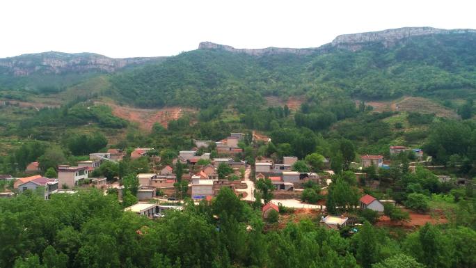 山东沂蒙山村山路黄土地4k素材