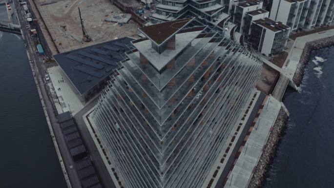 城市建筑空镜头空境通用素材视频城市航拍