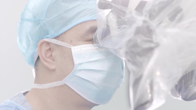显微镜脑科手术医院手术室精密手足外科手术