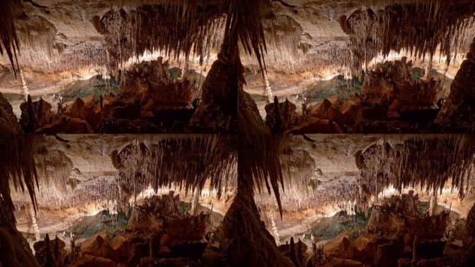 西班牙马略卡岛的德劳奇洞穴