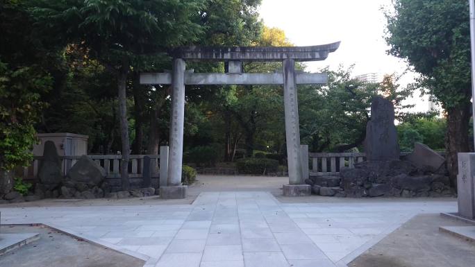 神社的大门神社大门建筑