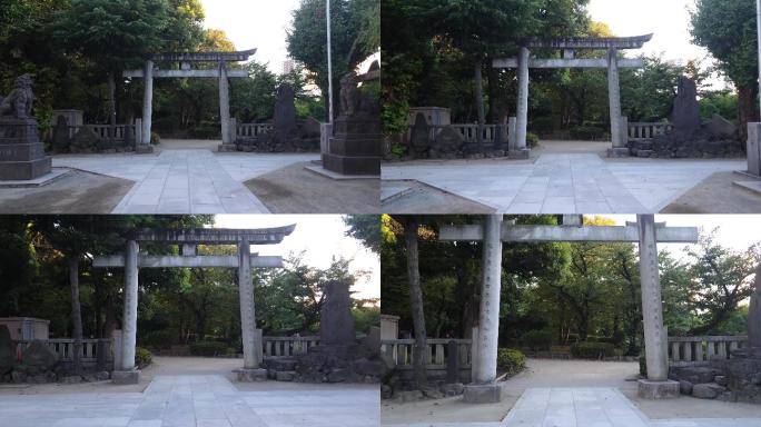 神社的大门神社大门建筑