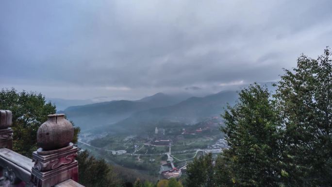 五台山大螺顶寺院