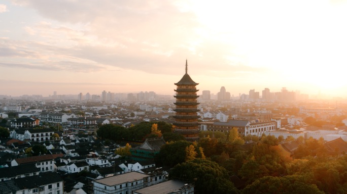 北寺塔报恩寺 苏州古城区