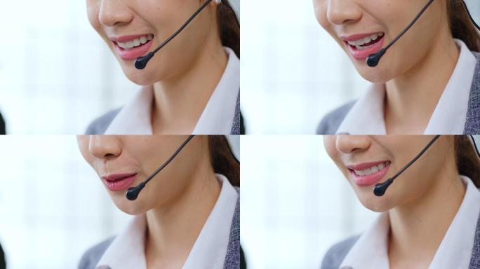 女性呼叫中心人工客服电话语音口语交流培训