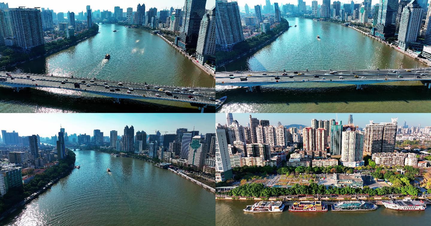 广州2022最新江湾大桥大沙头码头游船