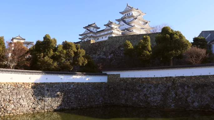 城市建筑古建筑城墙实拍视频素材