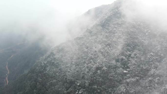 4K宁波雪景·象山东搬山