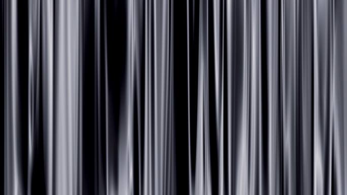 灰色窗帘背景视频素材4K材质波纹波浪