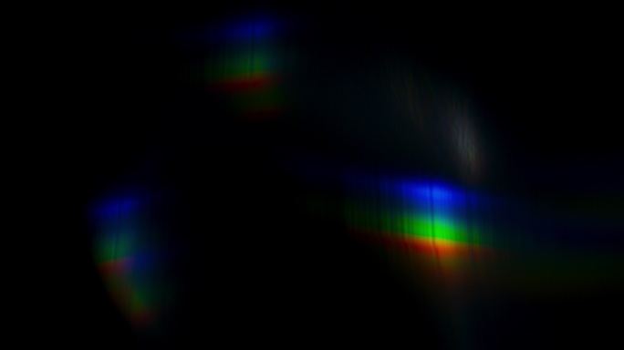 棱镜透镜光斑