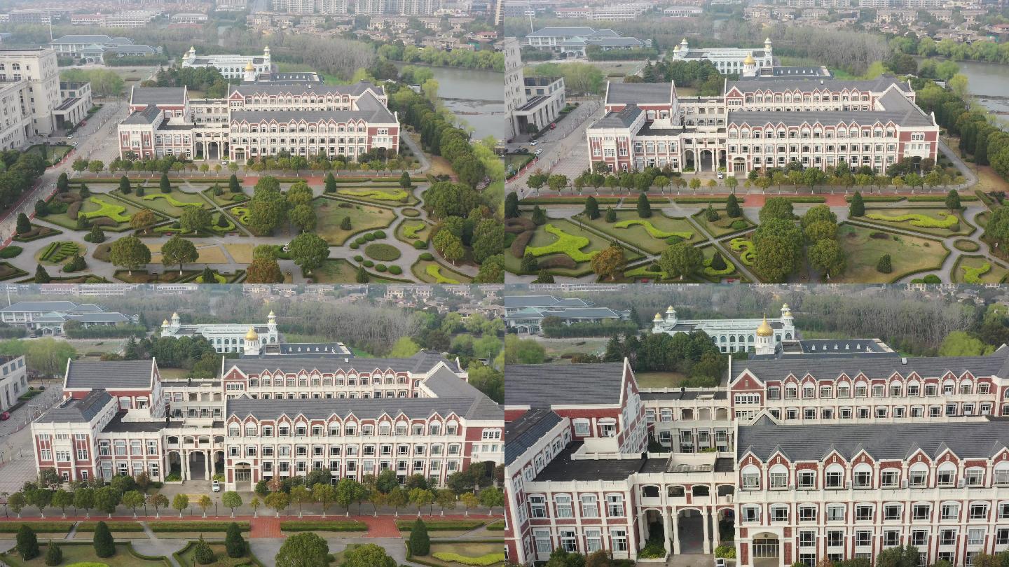 4K原素材-2022年上海疫情空旷校园