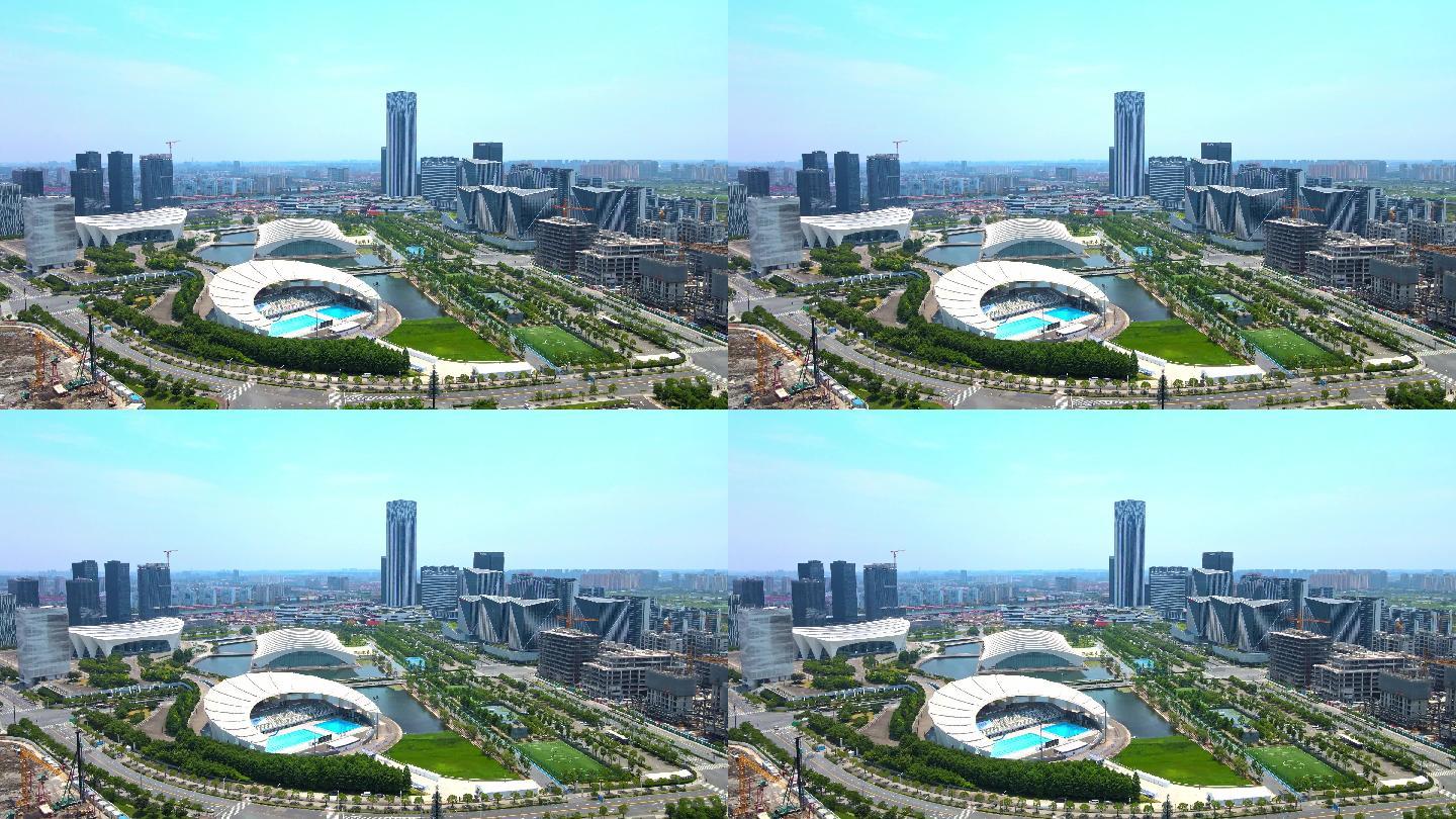上海东方体育中心航拍
