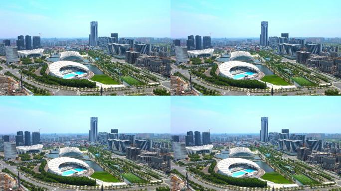 上海东方体育中心航拍