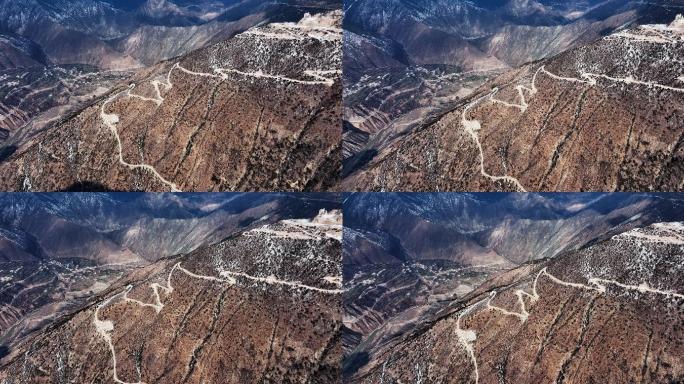 【正版素材】云南香格里拉雪山公路