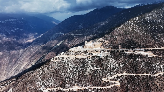 【正版素材】云南香格里拉雪山公路