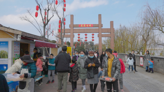 西昌琼海景区游客